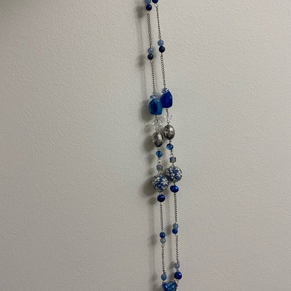 F: Blue Ocean Necklace - Picture 5 of 7